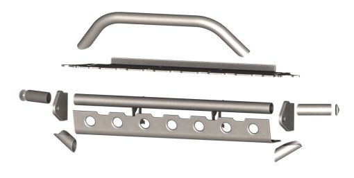 YJ, TJ, LJ  Pritchett Canyon Front Bumper Welders Kit - Image 2